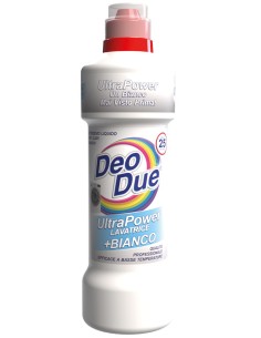 deo due ultra power lavatrice +bianco 25 lavaggi 1 litro - detersivo liquido: tuttocasashop.it: prodotti per bucato e tessuti
