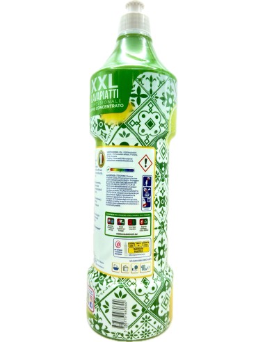 deo due piatti & stoviglie - xxl - 1 litro - al limone: tuttocasashop.it: pulizia e cura della casa