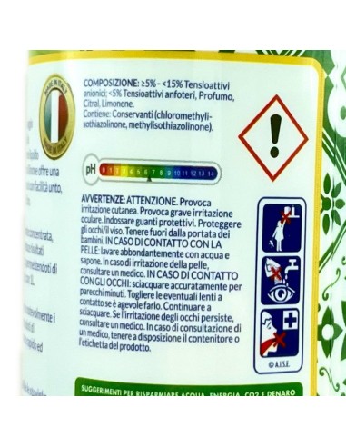 deo due piatti & stoviglie - xxl - 1 litro - al limone: tuttocasashop.it: pulizia e cura della casa