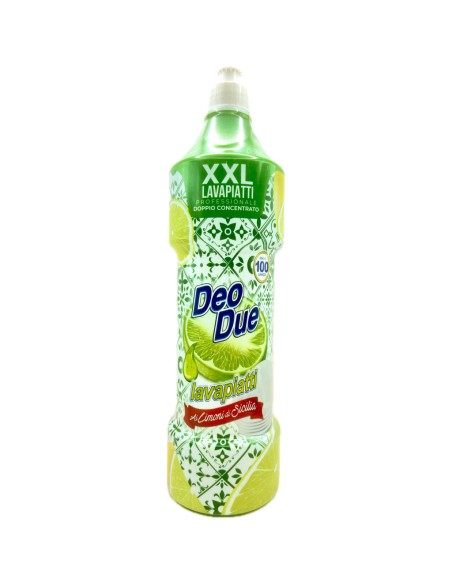 deo due piatti & stoviglie - xxl - 1 litro - al limone: tuttocasashop.it: pulizia e cura della casa