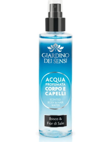 giardino dei sensi acqua profumata corpo e capelli 110ml - ibisco e fiori: tuttocasashop.it: igiene e cura della persona