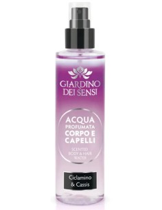giardino dei sensi acqua profumata corpo e capelli 110ml - ciclamino cassis: tuttocasashop.it: igiene e cura della persona