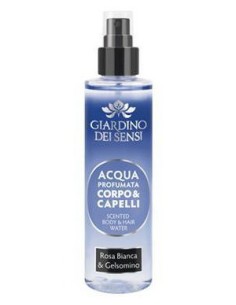 giardino dei sensi acqua profumata corpo e capelli 110ml - rosa e gelsomino: tuttocasashop.it: igiene e cura della persona