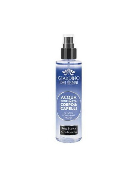 giardino dei sensi acqua profumata corpo e capelli 110ml - rosa e gelsomino: tuttocasashop.it: igiene e cura della persona