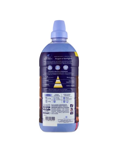 felce azzurra ammorbidente concentrato 45 lavaggi 900ml - argan e vaniglia: tuttocasashop.it: prodotti per bucato e tessuti