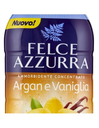 felce azzurra ammorbidente concentrato 45 lavaggi 900ml - argan e vaniglia: tuttocasashop.it: prodotti per bucato e tessuti