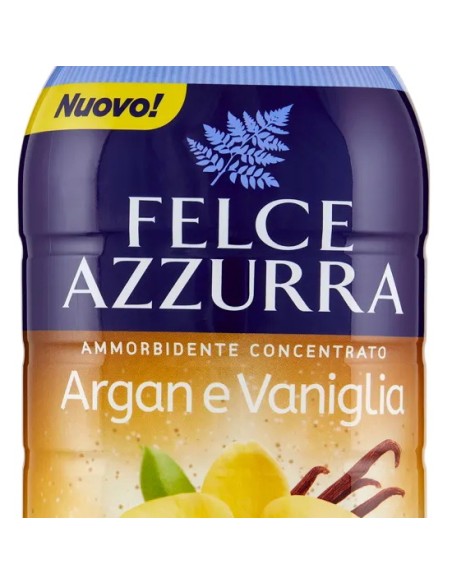 felce azzurra ammorbidente concentrato 45 lavaggi 900ml - argan e vaniglia: tuttocasashop.it: prodotti per bucato e tessuti