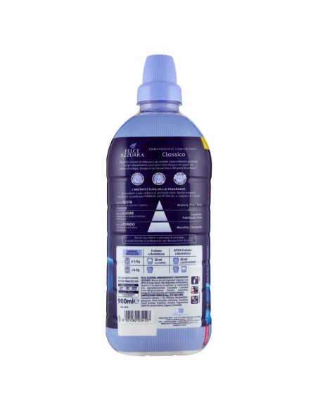 felce azzurra ammorbidente concentrato 45 lavaggi 900ml - classico: tuttocasashop.it: prodotti per bucato e tessuti