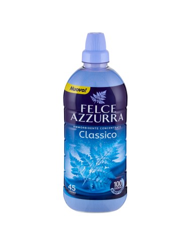felce azzurra ammorbidente concentrato 45 lavaggi 900ml - classico: tuttocasashop.it: prodotti per bucato e tessuti