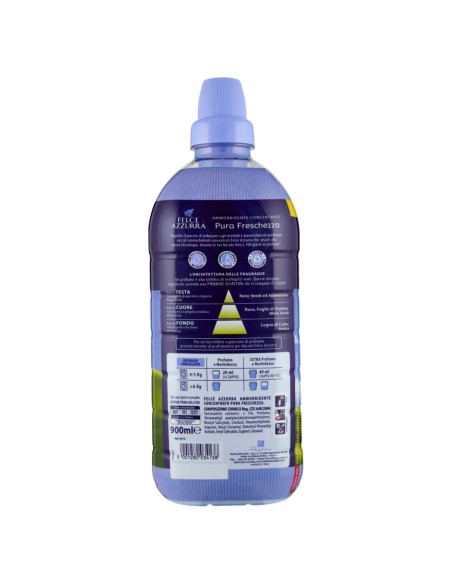 felce azzurra ammorbidente concentrato 45 lavaggi 900ml - pura freschezza: tuttocasashop.it: prodotti per bucato e tessuti