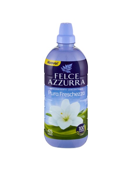 felce azzurra ammorbidente concentrato 45 lavaggi 900ml - pura freschezza: tuttocasashop.it: prodotti per bucato e tessuti