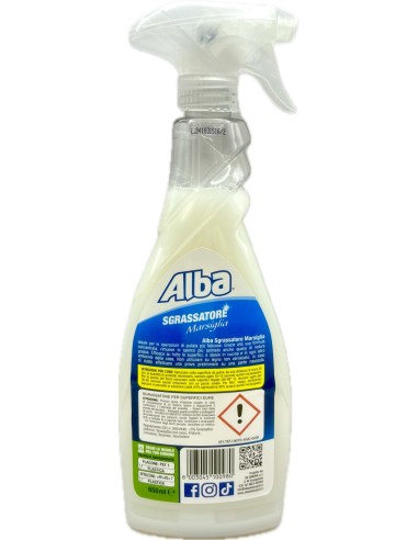 alba sgrassatore multiuso - 650ml - marsiglia - per sporco ostinato: tuttocasashop.it: pulizia e cura della casa
