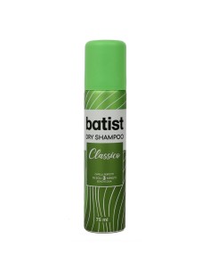 batist shampoo a secco spray - 75ml - formato mini da viaggio - travel size: tuttocasashop.it: igiene e cura della persona