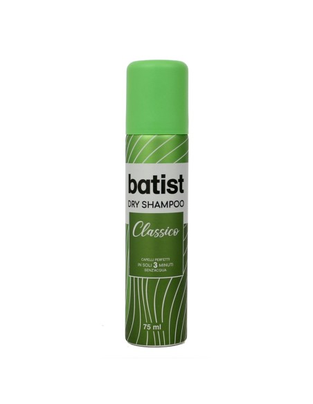 batist shampoo a secco spray - 75ml - formato mini da viaggio - travel size: tuttocasashop.it: igiene e cura della persona