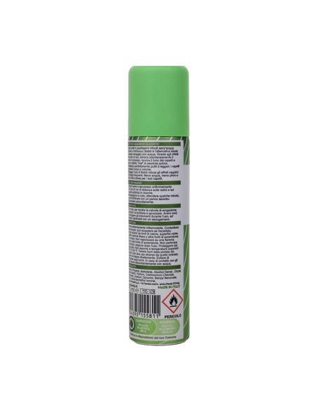 batist shampoo a secco spray - 75ml - formato mini da viaggio - travel size: tuttocasashop.it: igiene e cura della persona