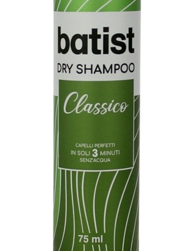 batist shampoo a secco spray - 75ml - formato mini da viaggio - travel size: tuttocasashop.it: igiene e cura della persona