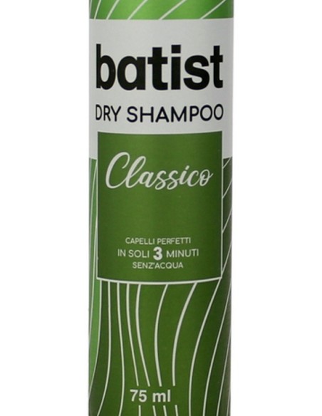 batist shampoo a secco spray - 75ml - formato mini da viaggio - travel size: tuttocasashop.it: igiene e cura della persona