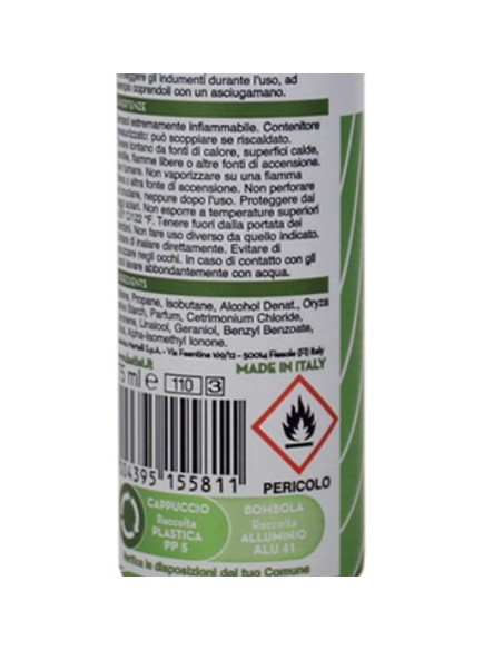 batist shampoo a secco spray - 75ml - formato mini da viaggio - travel size: tuttocasashop.it: igiene e cura della persona