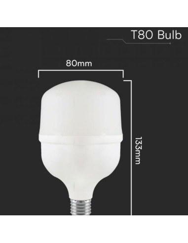 v-tac lampadina a led - miniglobo - e27 20w 4000k - luce naturale: tuttocasashop.it: altro - bazar