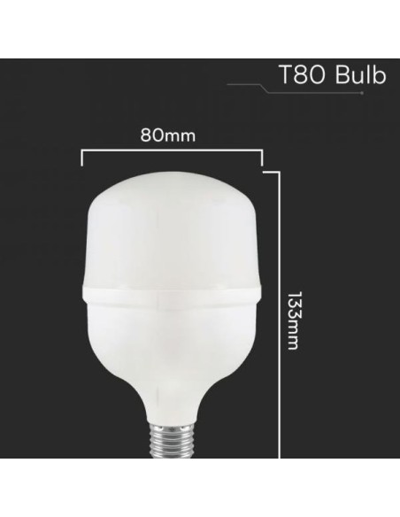 v-tac lampadina a led - miniglobo - e27 20w 4000k - luce naturale: tuttocasashop.it: altro - bazar