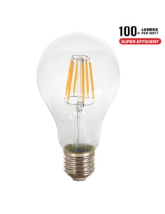 v-tac lampadina con filamento led - goccia - e27 10w 4000k - luce naturale: tuttocasashop.it: altro - bazar