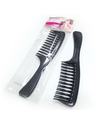 setablu pettine modello stesura - nero - con manico: tuttocasashop.it: igiene e cura della persona