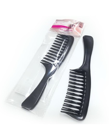 setablu pettine modello stesura - nero - con manico: tuttocasashop.it: igiene e cura della persona