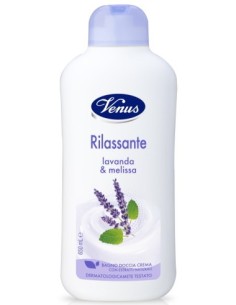venus bagno doccia crema - 650ml - rilassante - lavanda & melissa: tuttocasashop.it: igiene e cura della persona