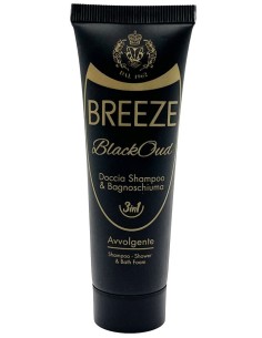 breeze doccia shampoo e bagnoschiuma mini 50ml - blackoud - formato viaggio: tuttocasashop.it: igiene e cura della persona