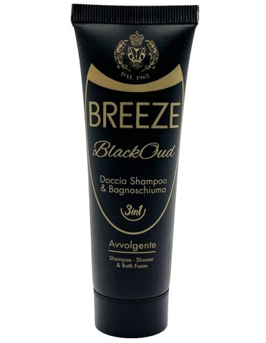 breeze doccia shampoo e bagnoschiuma mini 50ml - blackoud - formato viaggio: tuttocasashop.it: igiene e cura della persona