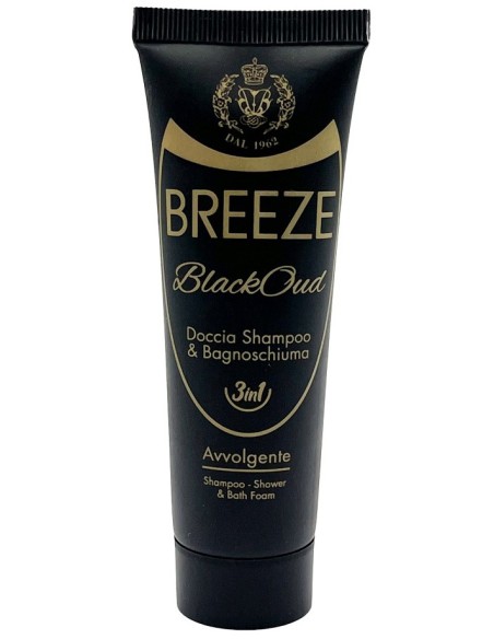 breeze doccia shampoo e bagnoschiuma mini 50ml - blackoud - formato viaggio: tuttocasashop.it: igiene e cura della persona