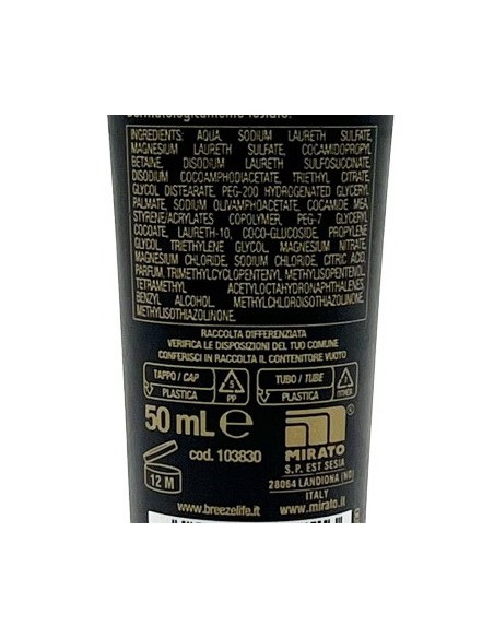 breeze doccia shampoo e bagnoschiuma mini 50ml - blackoud - formato viaggio: tuttocasashop.it: igiene e cura della persona
