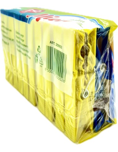mia la dupla 20 pinze stendi bucato in plastica - made in italy - colorate: tuttocasashop.it: prodotti per bucato e tessuti