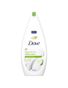 dove bagnodoccia - 750ml - rinfrescante - con cetriolo e te' verde: tuttocasashop.it: igiene e cura della persona