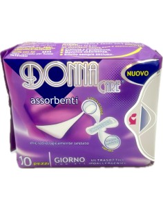 donna care assorbenti ultrasottili ipoallergenici 12 pezzi - giorno con ali: tuttocasashop.it: igiene e cura della persona