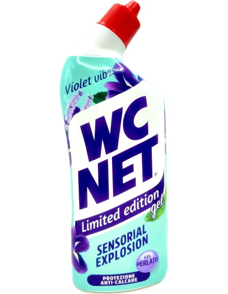 wc net detergente per wc 700ml - limited edition - violet ribes: tuttocasashop.it: pulizia e cura della casa