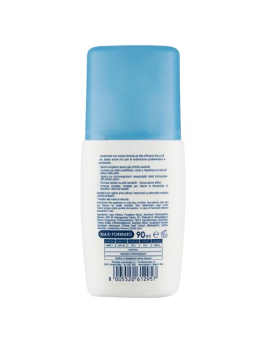 sauber deo care deodorante vapo effetto spray - 90ml - pelli sensibili: tuttocasashop.it: igiene e cura della persona