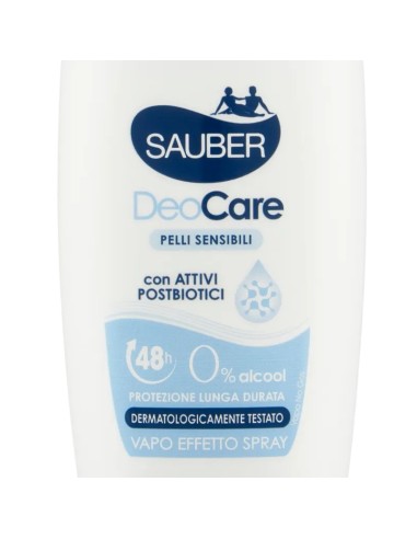 sauber deo care deodorante vapo effetto spray - 90ml - pelli sensibili: tuttocasashop.it: igiene e cura della persona