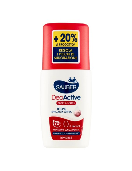 sauber deo care deodorante vapo - 90ml - deoactive invisible - 72h: tuttocasashop.it: igiene e cura della persona