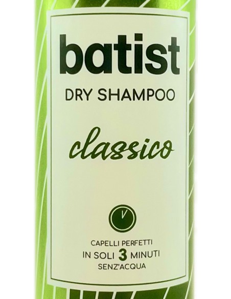 batist shampoo secco - dry shampoo - 200ml -in soli 3 minuti senz'acqua: tuttocasashop.it: igiene e cura della persona
