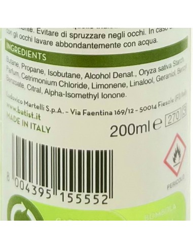 batist shampoo secco - dry shampoo - 200ml -in soli 3 minuti senz'acqua: tuttocasashop.it: igiene e cura della persona