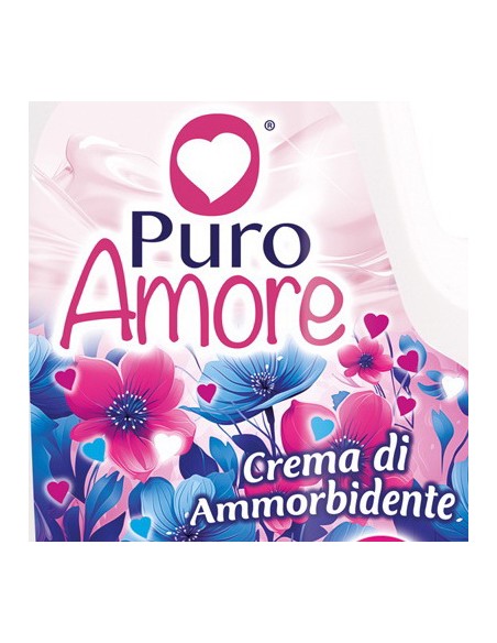 puro amore ammorbidente concentrato - 60 lavaggi - 3 litri - rosa: tuttocasashop.it: prodotti per bucato e tessuti