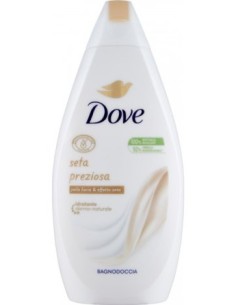 dove bagnodoccia - 750ml - seta preziosa - pelle liscia effetto seta: tuttocasashop.it: igiene e cura della persona