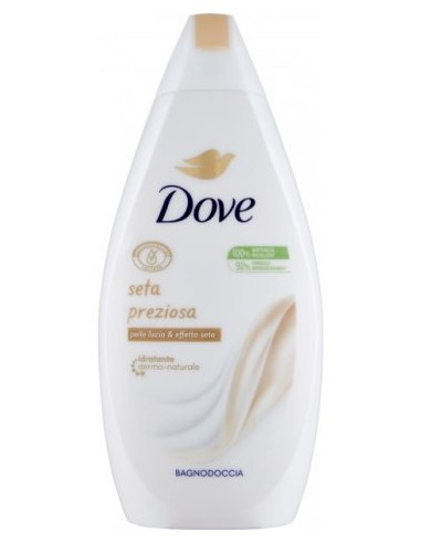 dove bagnodoccia - 750ml - seta preziosa - pelle liscia effetto seta: tuttocasashop.it: igiene e cura della persona