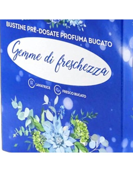 l'unico gemme di freschezza - 4 bustine profuma bucato - primavera: tuttocasashop.it: prodotti per bucato e tessuti