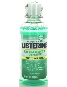 listerine collutorio mini 95ml - difesa denti e gengive - formato viaggio: tuttocasashop.it: igiene e cura della persona