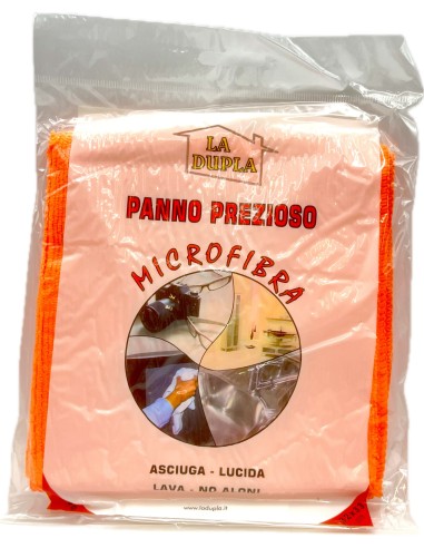 la dupla panno in microfibra - 32x33cm - vari colori: tuttocasashop.it: pulizia e cura della casa