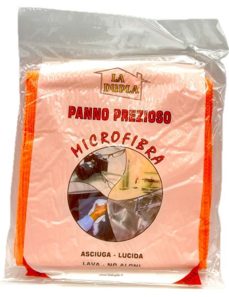 la dupla panno in microfibra - 32x33cm - vari colori: tuttocasashop.it: pulizia e cura della casa
