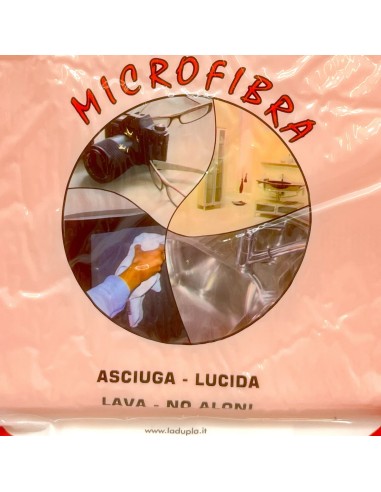 la dupla panno in microfibra - 32x33cm - vari colori: tuttocasashop.it: pulizia e cura della casa