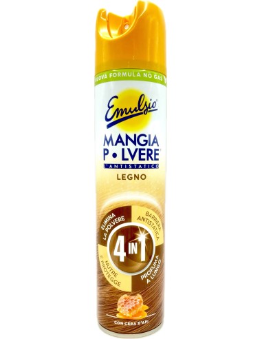 emulsio mangiapolvere spray 300ml - con cera di api: tuttocasashop.it: pulizia e cura della casa